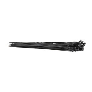 CDP100-46X370 Cinchos de plástico 4.6x370 mm, 100 pzas, Negro