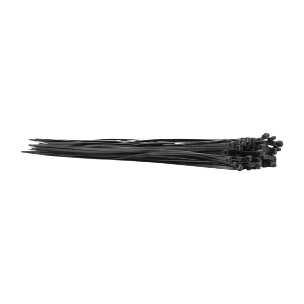 CDP100-46X370 Cinchos de plástico 4.6x370 mm, 100 pzas, Negro