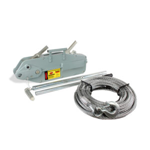 MCAT-4000 Malacate tirfor 4000 kgs (ancho cable 16 mm x 20 mts)