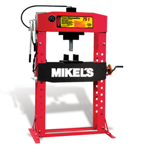 PHB-75 Prensa hidroneumática con pistón y manómetro (75 ton)